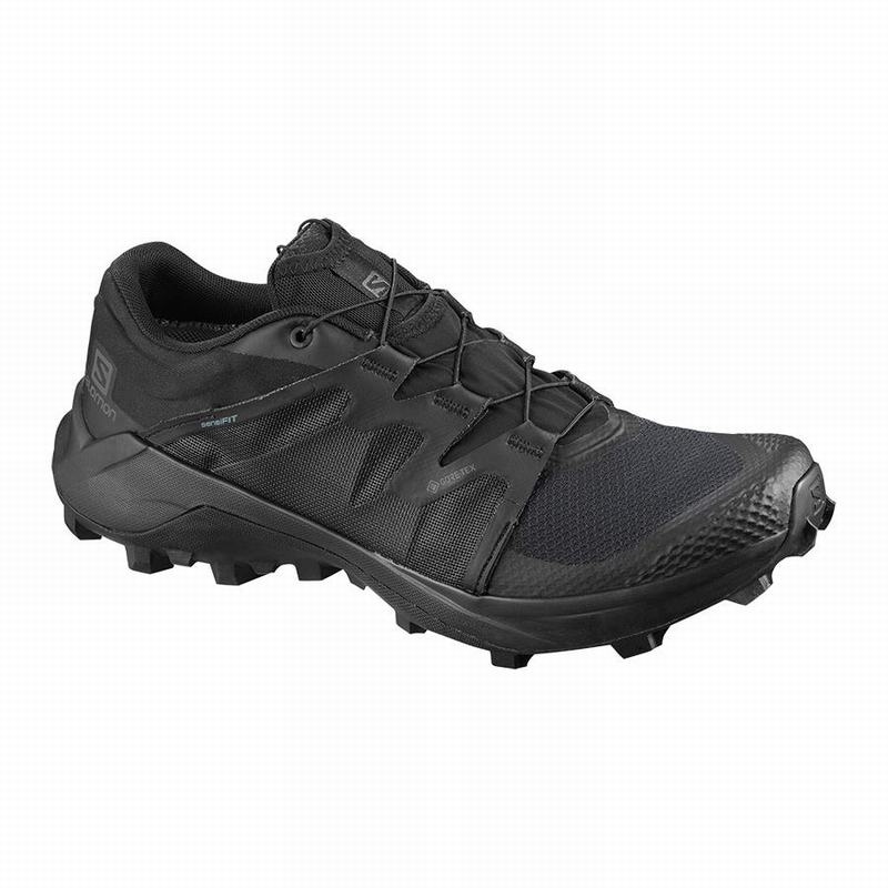 Zapatillas Trail Running Salomon Hombre Negras - Salomon Argentina WILDCROSS GTX ,028419-VDP